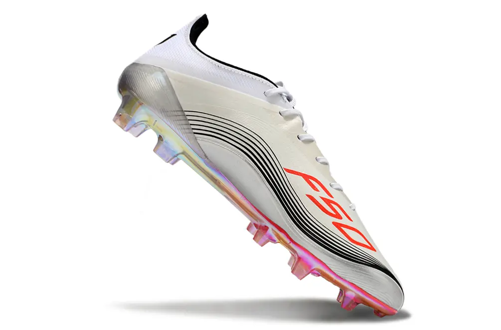 Messi x Adidas Predator 25 Elite FG - White/Bright Red/Black