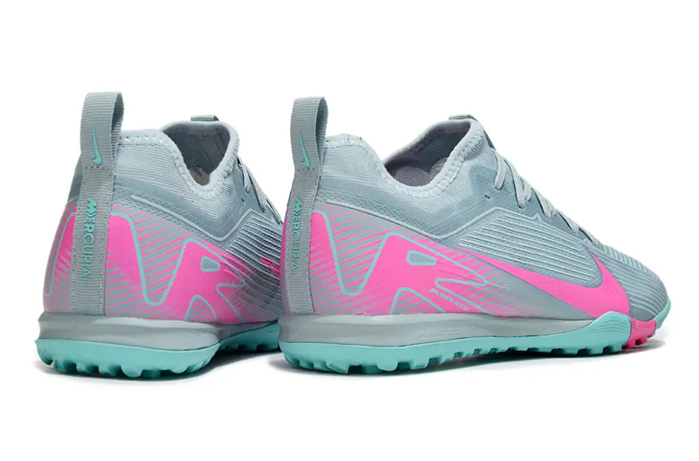 Nike Air Zoom Mercurial Vapor 16 Pro TF - Gray/Coral Pink/Aquamarine
