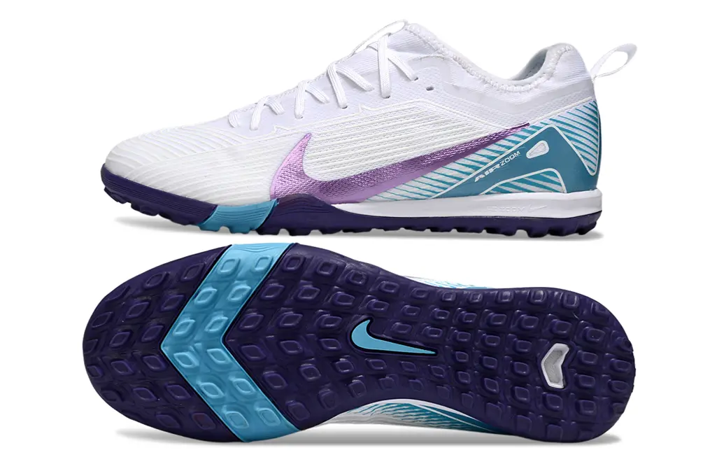 Nike Air Zoom Mercurial Vapor 16 Pro TF - White/Lavender Mist/Teal Blue