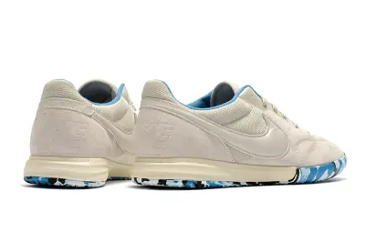 Nike Premier 2 Sala IC - Beige/Aqua Blue/White