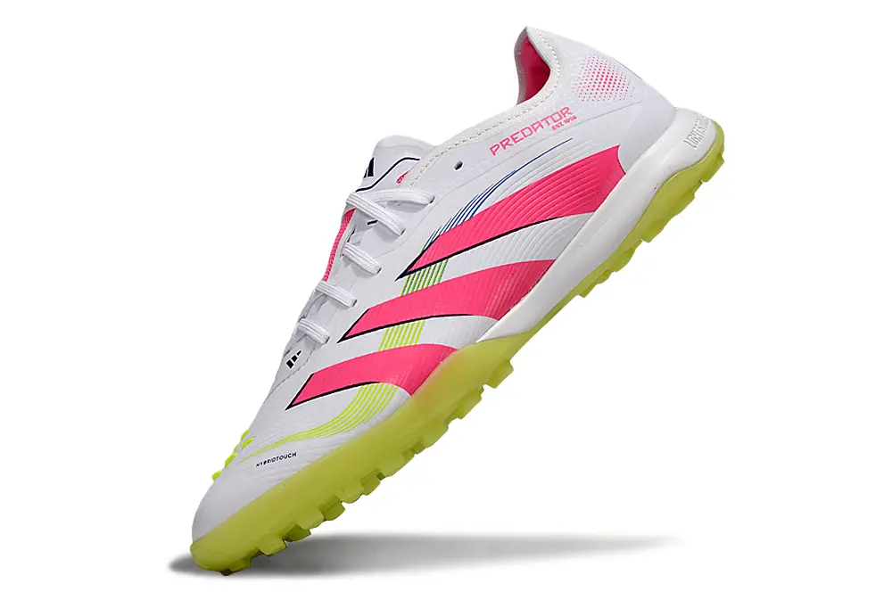 Adidas Predator 25 Elite TF - White/Neon Pink/Electric Green