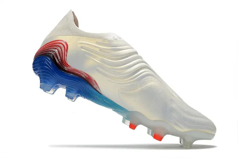 Adidas Copa Sense+ FG - White/Electric Blue/Crimson Red