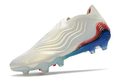 Adidas Copa Sense+ FG - White/Electric Blue/Crimson Red
