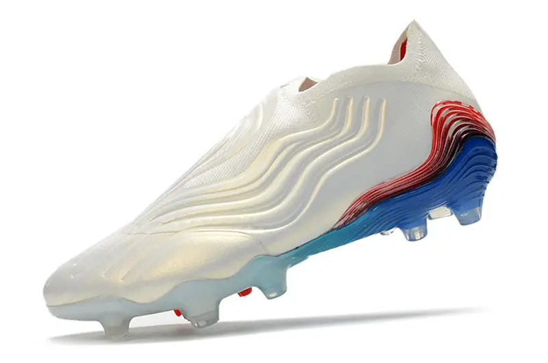 Adidas Copa Sense+ FG - White/Electric Blue/Crimson Red