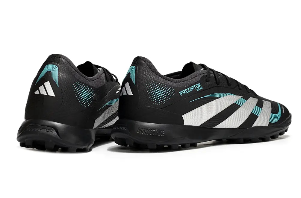 Adidas Predator 25 Elite TF - Black/Aqua Blue/White