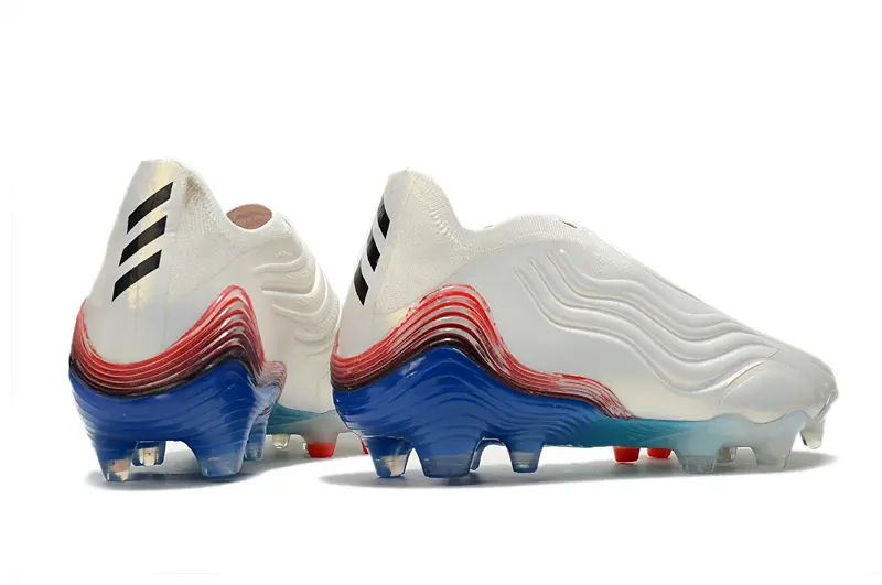 Adidas Copa Sense+ FG - White/Electric Blue/Crimson Red