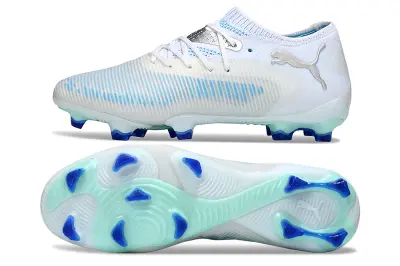 Puma Future 8 Ultimate FG - White/Sky Blue/Cerulean Blue
