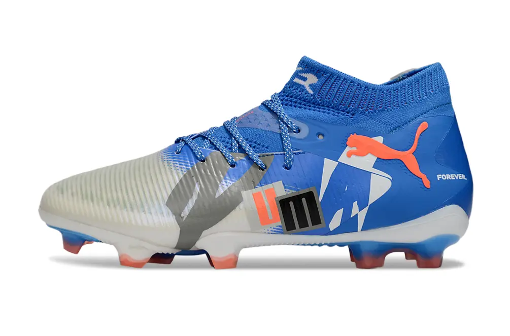Puma Future 8 Ultimate FG - Blue/Electric Blue/Flame Orange