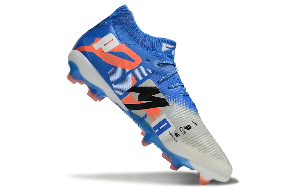 Puma Future 8 Ultimate FG - Blue/Electric Blue/Flame Orange