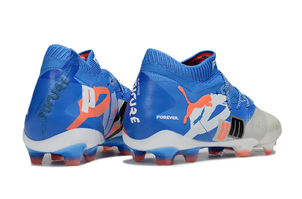 Puma Future 8 Ultimate FG - Blue/Electric Blue/Flame Orange