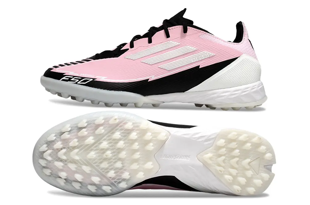 Messi x Adidas F50 Pro TF - Pink/Soft Pink/Black
