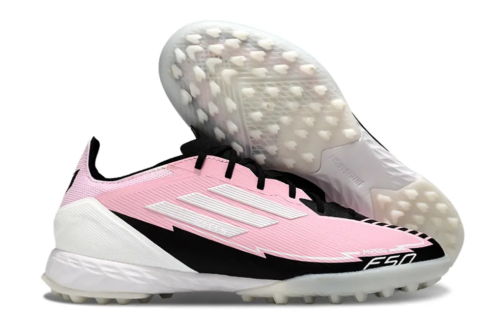 Messi x Adidas F50 Pro TF - Pink/Soft Pink/Black