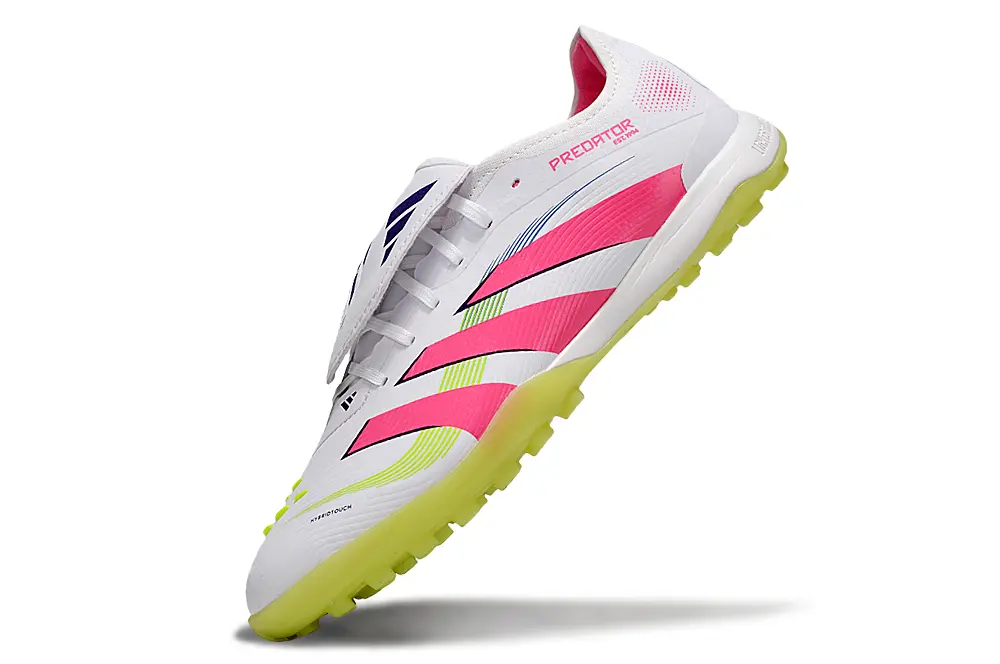 Adidas Predator Elite Foldover Tongue TF - White/Neon Pink/Lime Punch