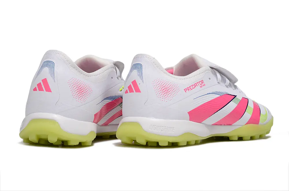 Adidas Predator Elite Foldover Tongue TF - White/Neon Pink/Lime Punch