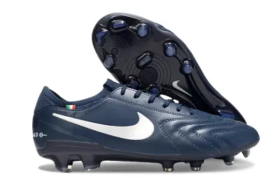 Nike Tiempo Legend 10 Elite FG - Navy/Midnight Blue/Silver White