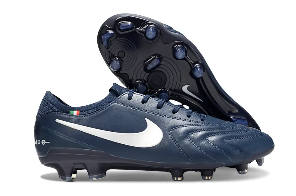 Nike Tiempo Legend 10 Elite FG - Navy/Midnight Blue/Silver White