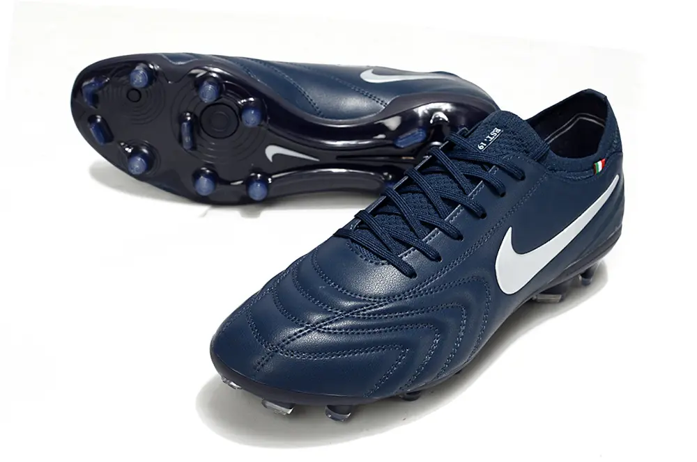Nike Tiempo Legend 10 Elite FG - Navy/Midnight Blue/Silver White