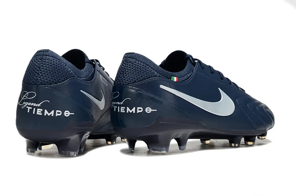 Nike Tiempo Legend 10 Elite FG - Navy/Midnight Blue/Silver White