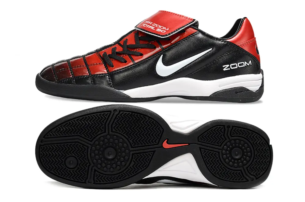 Nike Air Zoom Total 90 III IC - Black/Crimson Red/White