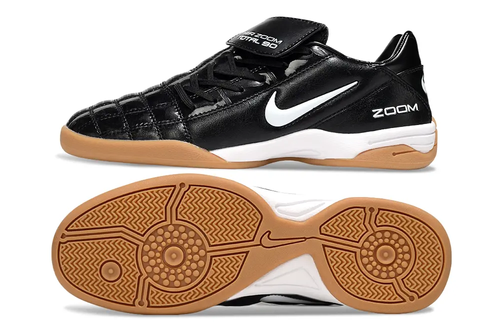 Nike Air Zoom Total 90 III IC - Black/Classic Black/Gum Sole