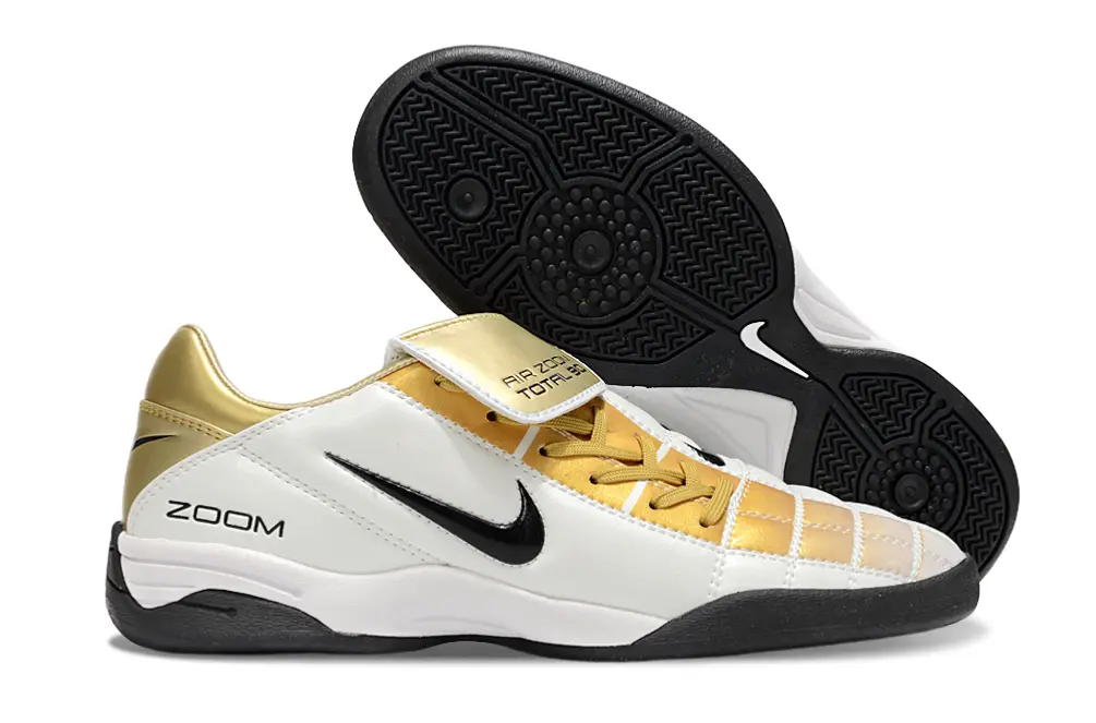 Nike Air Zoom Total 90 III IC - White/Gold Metallic/Black