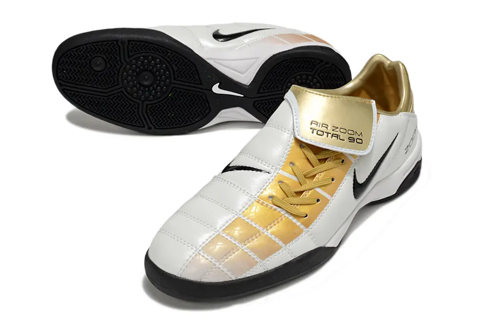 Nike Air Zoom Total 90 III IC - White/Gold Metallic/Black
