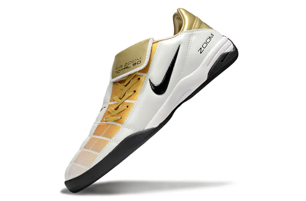 Nike Air Zoom Total 90 III IC - White/Gold Metallic/Black