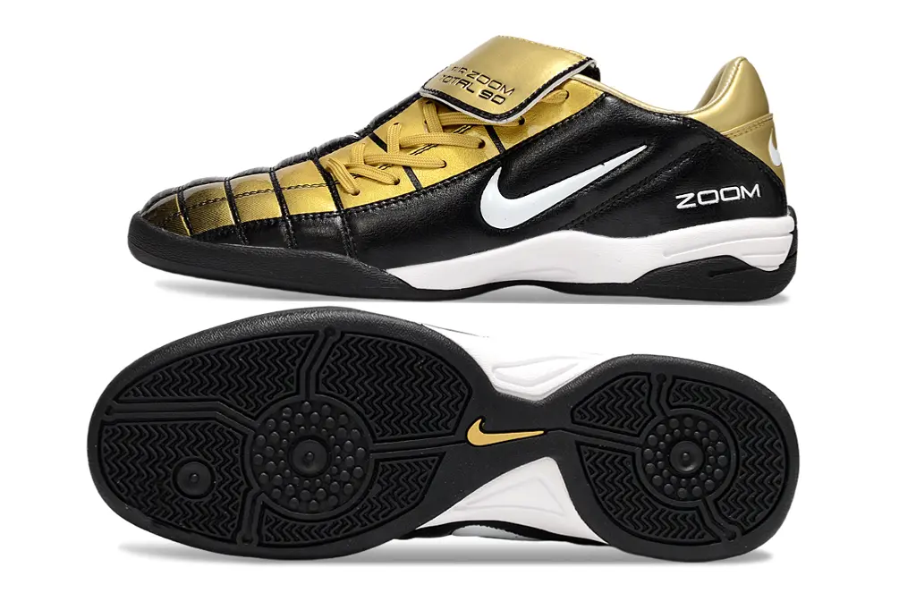 Nike Air Zoom Total 90 III IC - Black/Metallic Gold/White