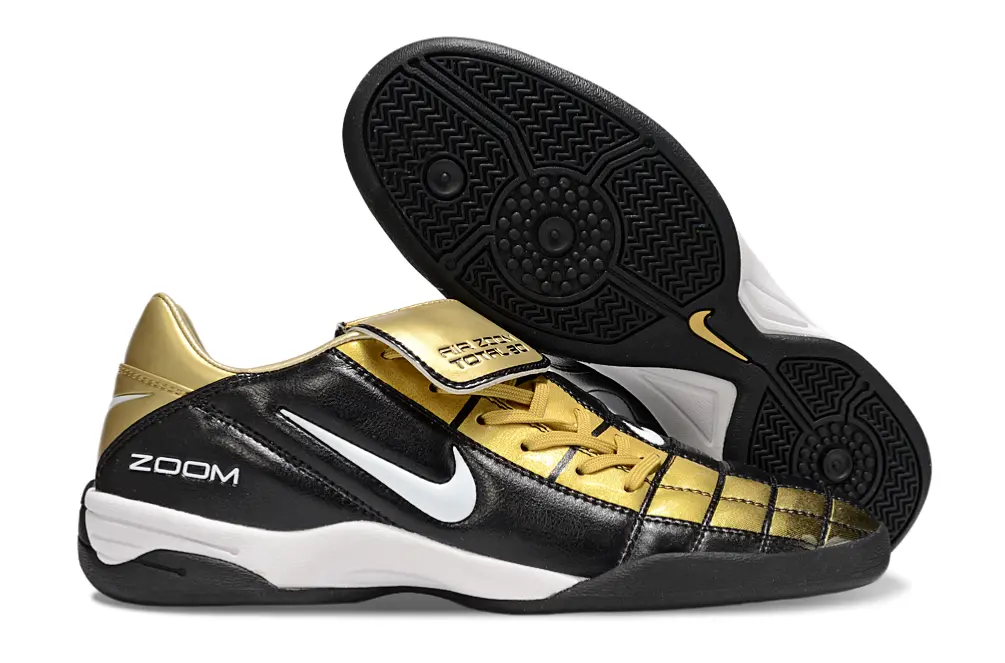 Nike Air Zoom Total 90 III IC - Black/Metallic Gold/White