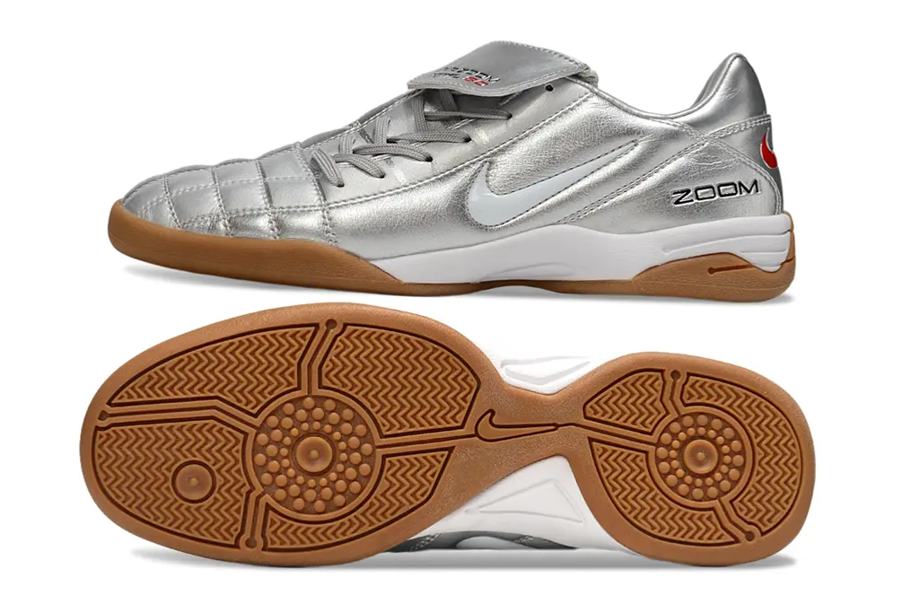 Nike Air Zoom Total 90 III IC - Silver/Gleaming Silver/Breathable Gum