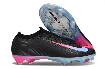 Nike Air Zoom Mercurial Vapor 16 Elite FG - Black/Iridescent Pink/Iridescent Blue