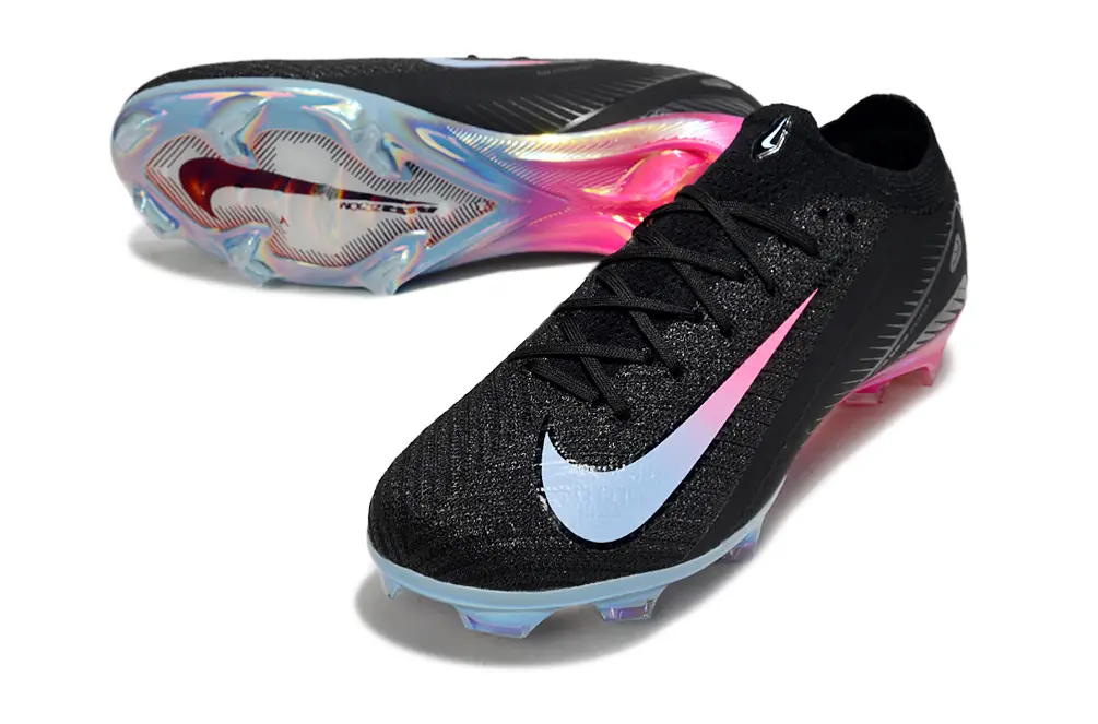 Nike Air Zoom Mercurial Vapor 16 Elite FG - Black/Iridescent Pink/Iridescent Blue