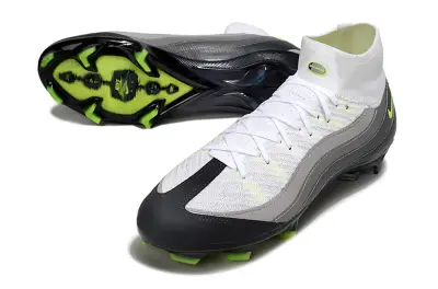 Nike Air Zoom Mercurial Superfly 10 Elite FG - Gray/Neon Green/Black