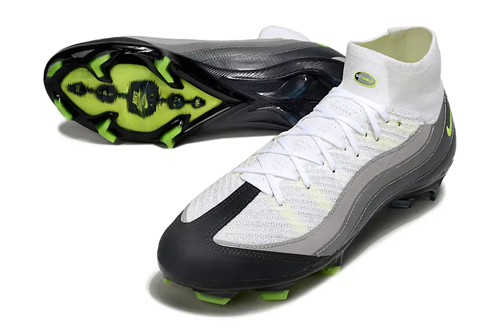 Nike Air Zoom Mercurial Superfly 10 Elite FG - Gray/Neon Green/Black