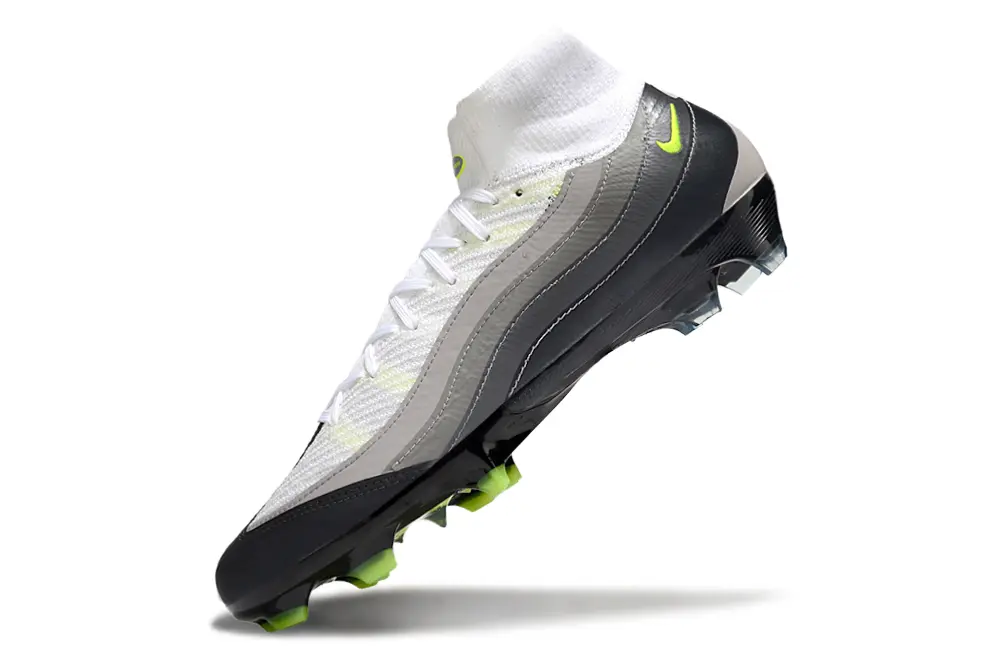 Nike Air Zoom Mercurial Superfly 10 Elite FG - Gray/Neon Green/Black