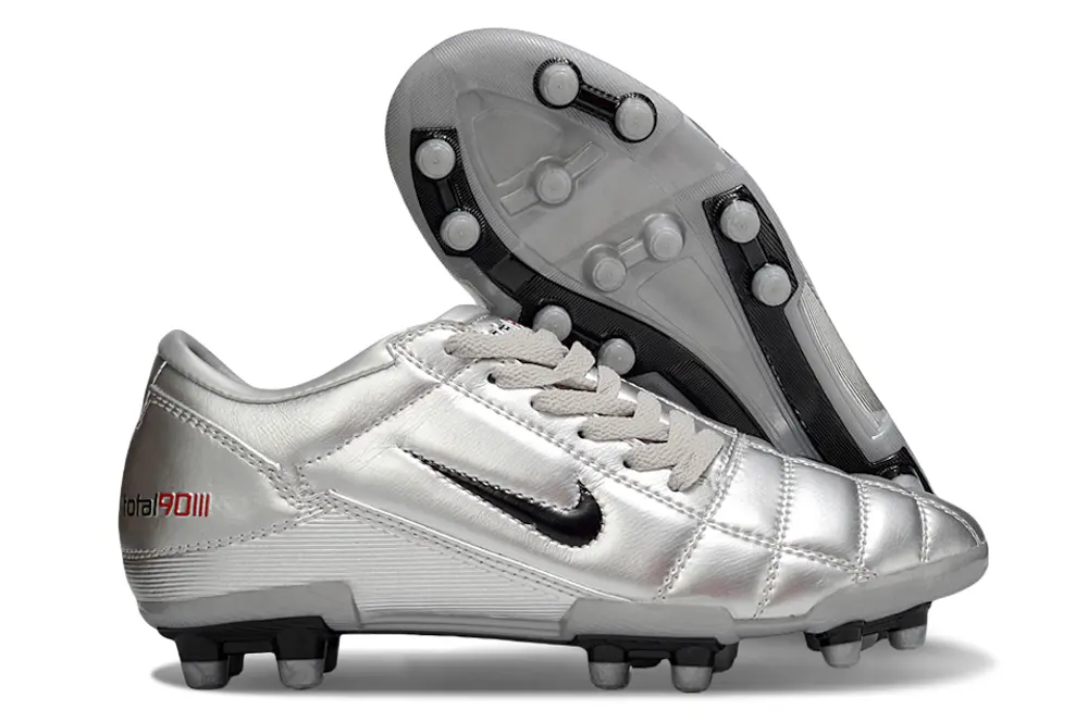Nike Air Zoom Total 90 III FG - Silver/Metallic Grey/Black