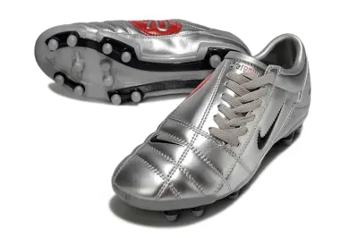 Nike Air Zoom Total 90 III FG - Silver/Metallic Grey/Black