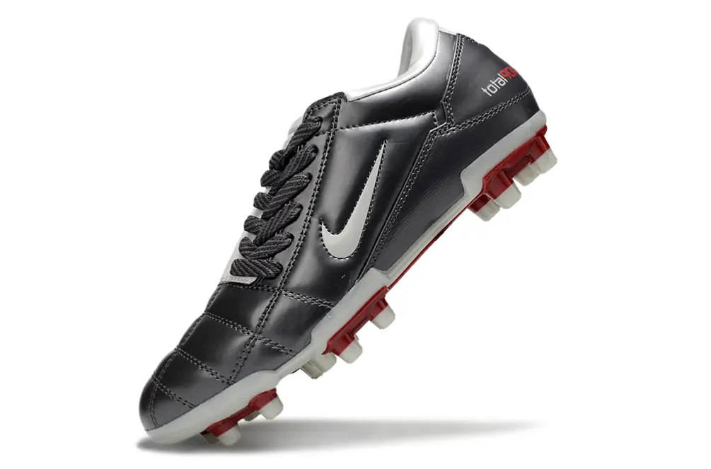 Nike Air Zoom Total 90 III FG - Black/Crimson Red/Silver Grey