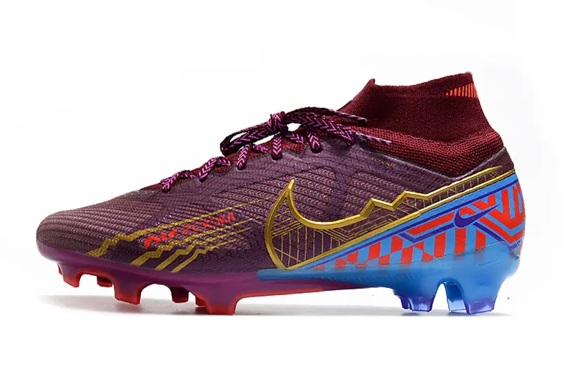 Mbappé x Nike Air Zoom Mercurial Superfly 9 Elite FG - Purple/Electric Red/Deep Blue