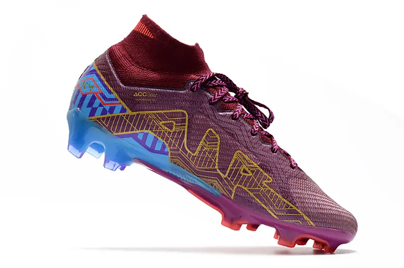Mbappé x Nike Air Zoom Mercurial Superfly 9 Elite FG - Purple/Electric Red/Deep Blue