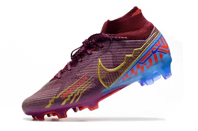 Mbappé x Nike Air Zoom Mercurial Superfly 9 Elite FG - Purple/Electric Red/Deep Blue