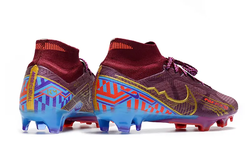 Mbappé x Nike Air Zoom Mercurial Superfly 9 Elite FG - Purple/Electric Red/Deep Blue
