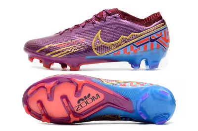 Mbappé x Nike Air Zoom Mercurial Vapor 15 Elite FG - Purple/Vibrant Berry/Sapphire Blue