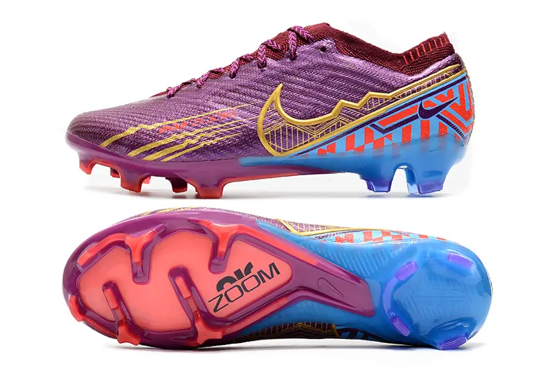 Mbappé x Nike Air Zoom Mercurial Vapor 15 Elite FG - Purple/Vibrant Berry/Sapphire Blue