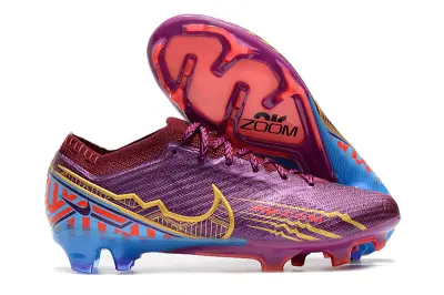 Mbappé x Nike Air Zoom Mercurial Vapor 15 Elite FG - Purple/Vibrant Berry/Sapphire Blue