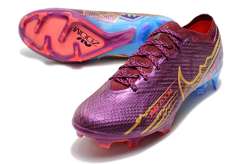 Mbappé x Nike Air Zoom Mercurial Vapor 15 Elite FG - Purple/Vibrant Berry/Sapphire Blue