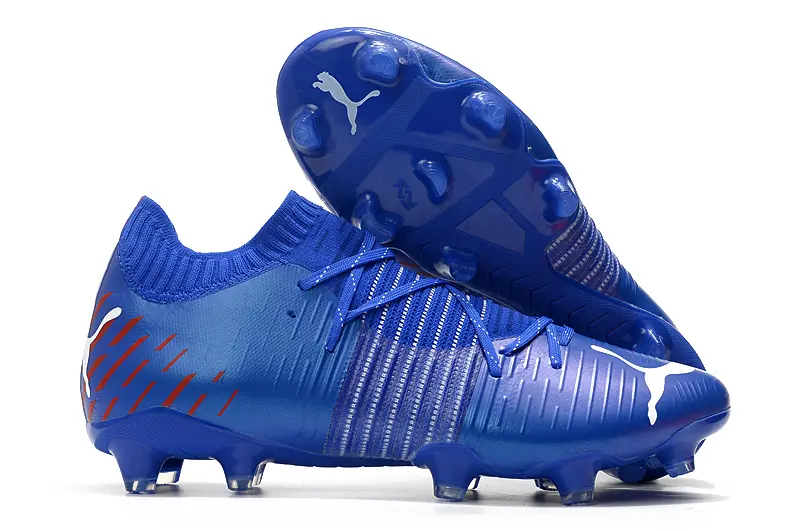 Puma Future Z 1.1 FG - Blue/Electric Blue/Crimson Red
