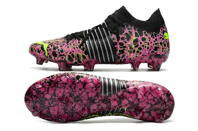 Puma Future Z 1.1 FG - Black/Neon Pink/Lime Green