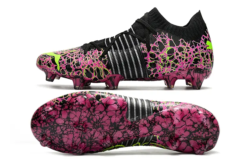Puma Future Z 1.1 FG - Black/Neon Pink/Lime Green
