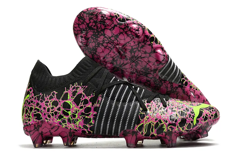 Puma Future Z 1.1 FG - Black/Neon Pink/Lime Green